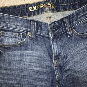 Express flare jeans